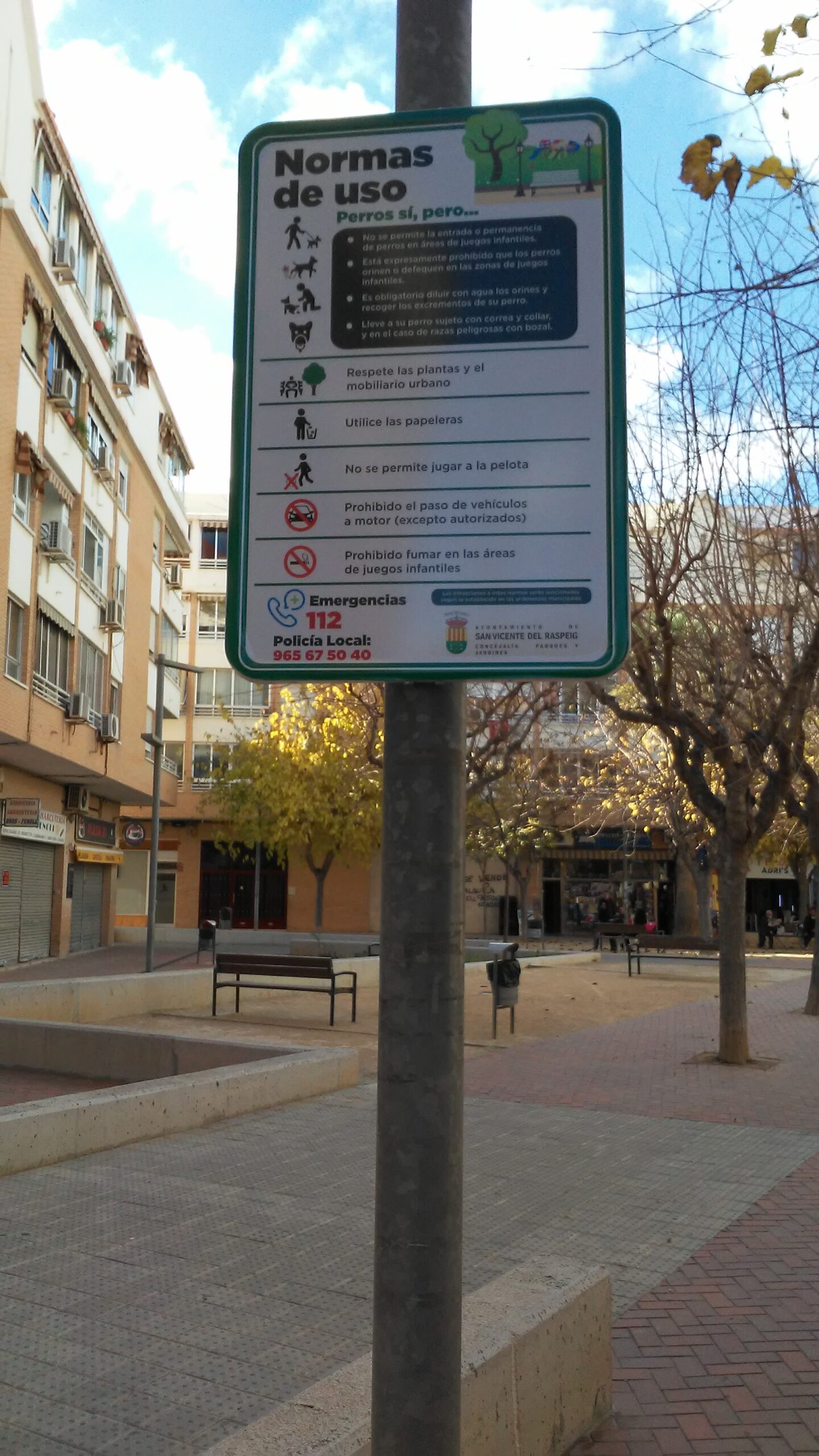 Parques Y Jardines Concluye La Instalaci N De Nuevos Carteles