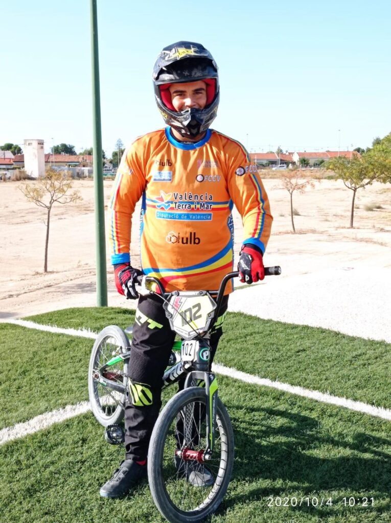Fran Calvo, participará en el Campeonato de España de BMX