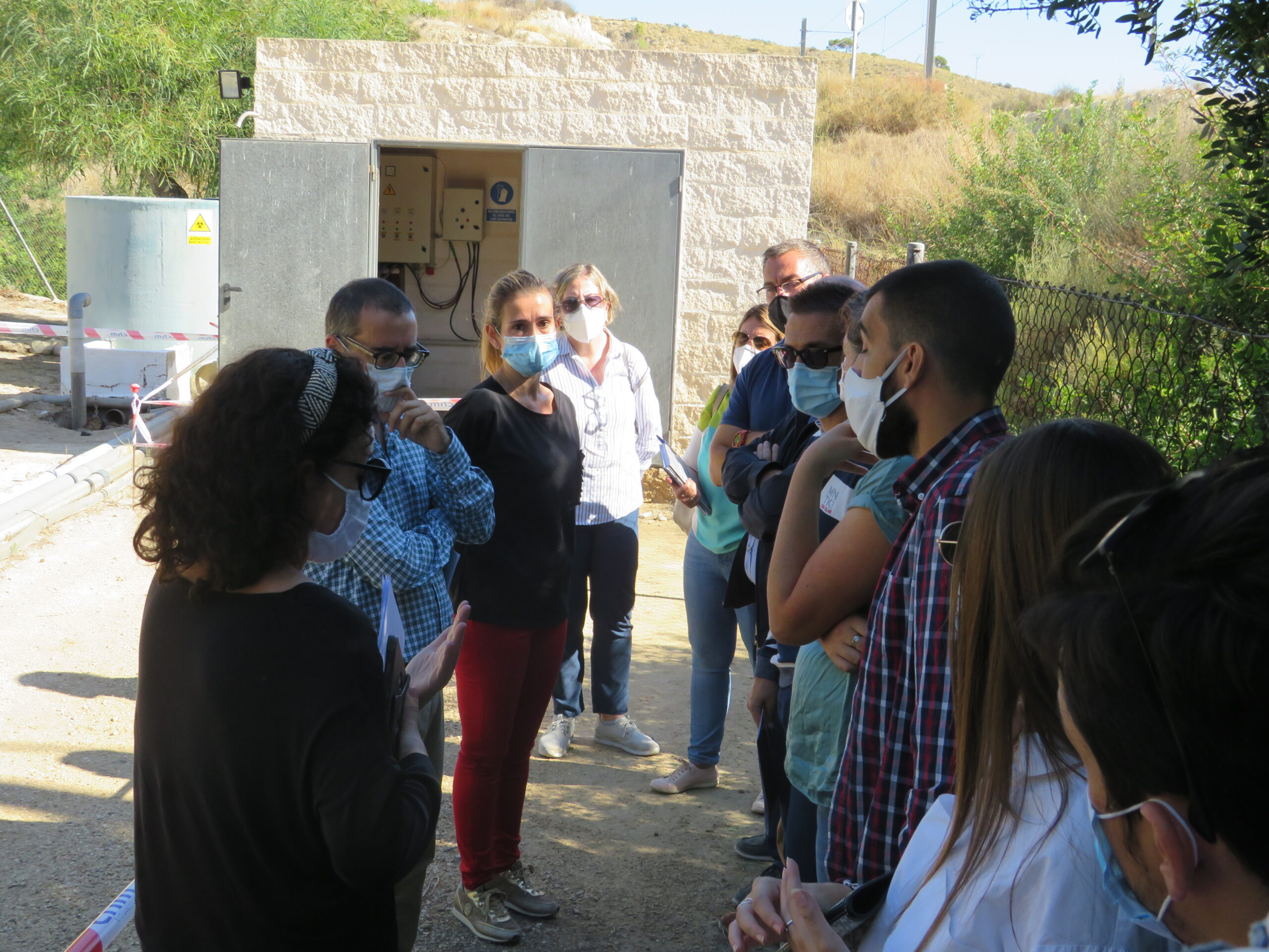 Reunión en las instalaciones de la EPSAR LANUZA