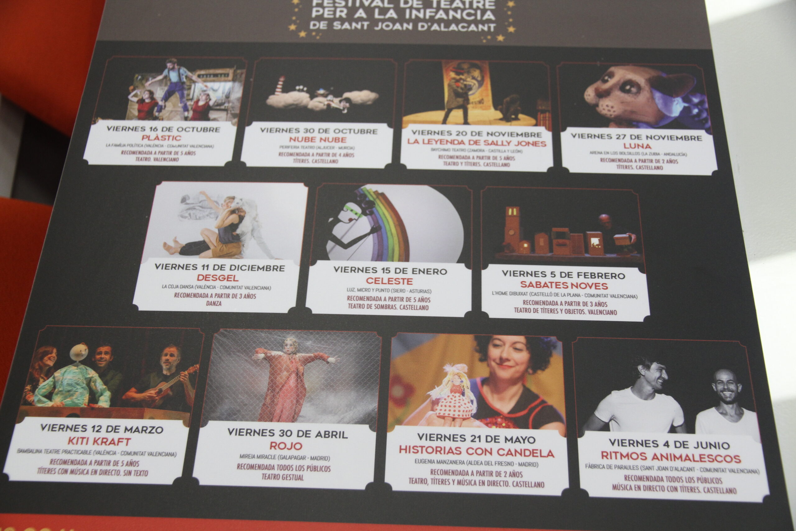 La nueva programación del Petit Teatre 2020