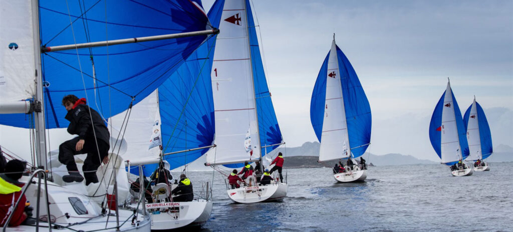  La prueba de bayona será la gran final para decidir a los equipos que representen a España en la Liga Europea de Vela. /MRCYB