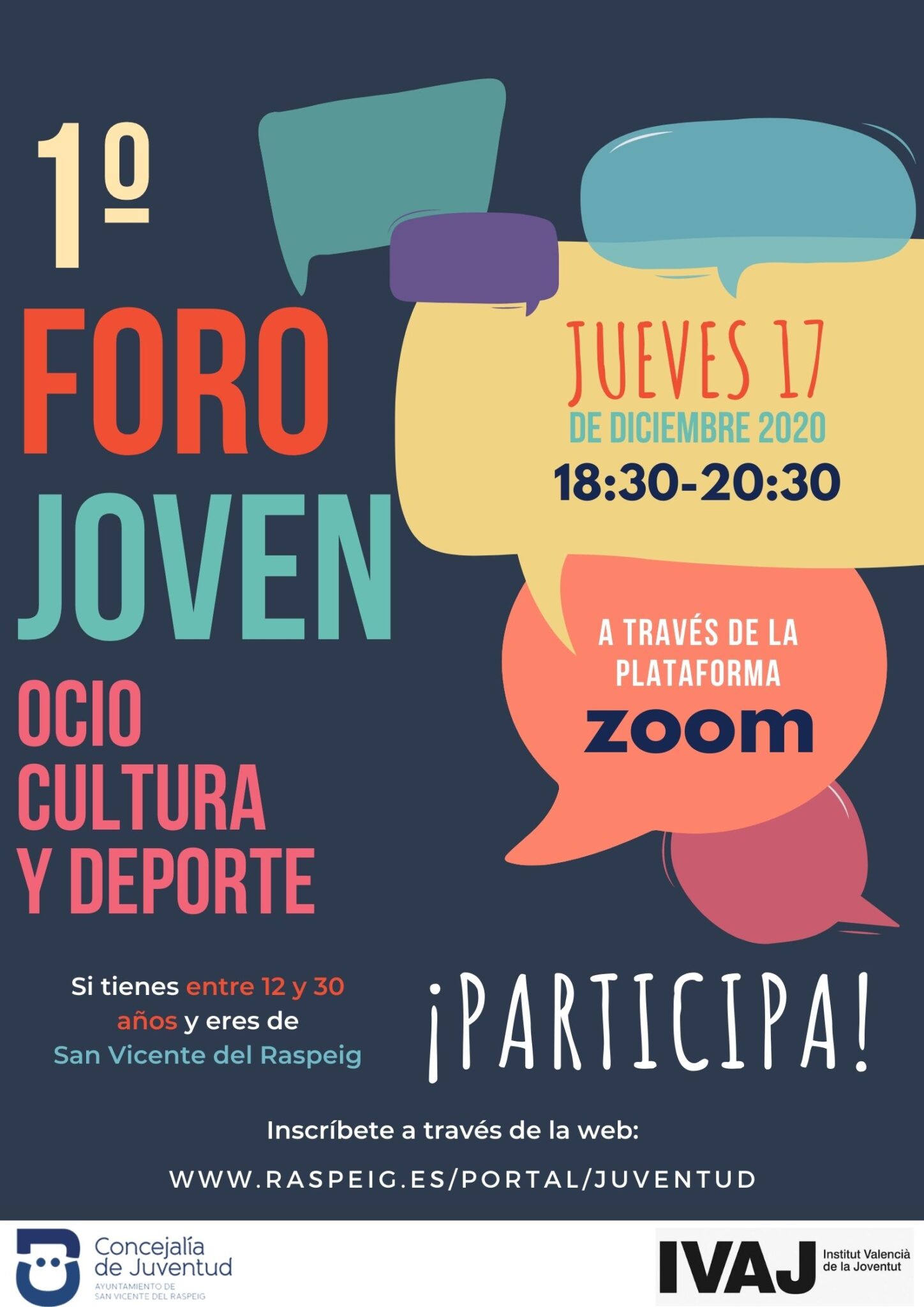 Juventud celebrará el primer foro joven el próximo 17 de diciembre ...